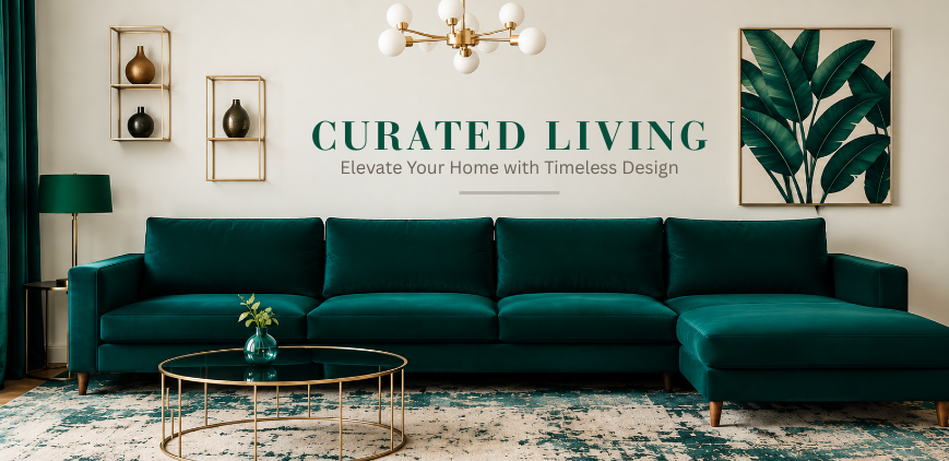 Curated living: elevate your home with timeless design